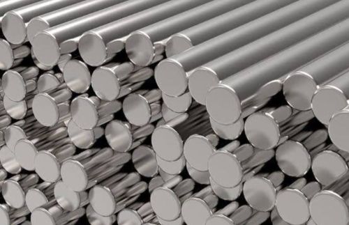 Stainless Steel Round Bar, Color : Silver for Industrial