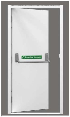 Emergency Exit Door