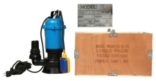 220V Electric Sump Pump, Color : Blue for Ground Water Supply