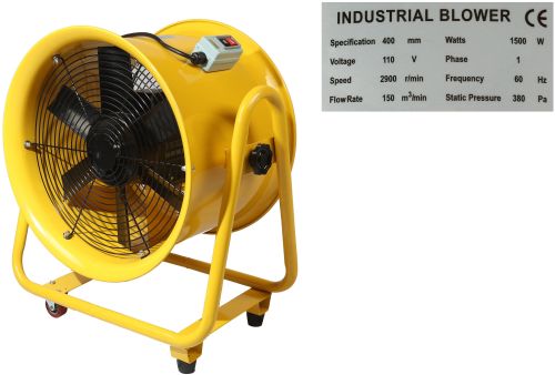 Impa 591408 Electric Ventilation Blower 400MM, Power : 1500W