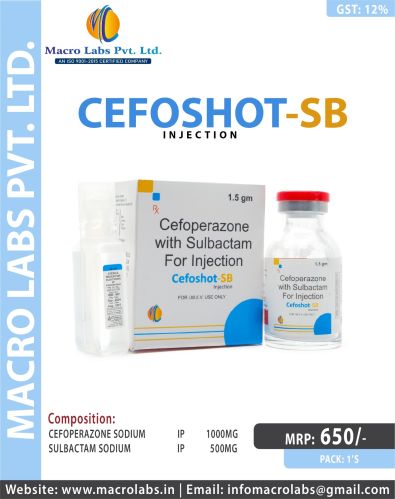 Cefoshot -sb Cefoperazone Sulbactam Sodium Injection