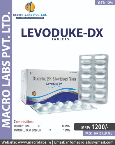 Doxofylline 400mg (Sr),montelukast Sodium 10mg