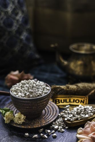 Bullion Silver Softy(Rasili), Color : White