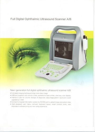Fully Automatic Electrical G-Matronix B-SCAN Plus Biometer for Windows