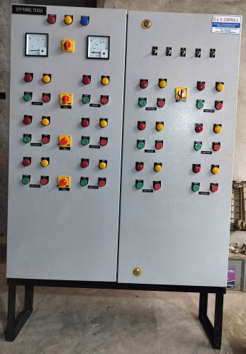 Mild Steel STP Control Panel, Color : Grey for Industrial