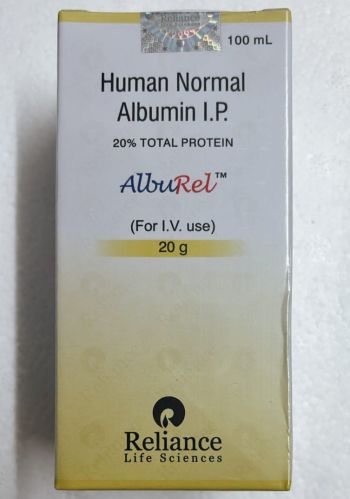 Alburel 100ml Injection, Power : Albumin (20%) for Hospital