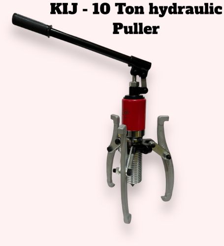 Mild Steel Polished 10 Ton Hydraulic Gear Puller, Color : Red & Black