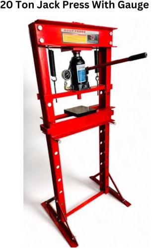 Kisan Engineering Hydraulic Iron 20 Ton Jack Press With Gauge