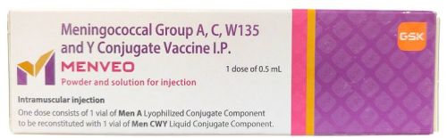 Menveo Intramuscular Injection, Form : Liquid