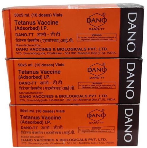 Dano Tetanus Vaccine Injection, Packaging Size : 10 Ml