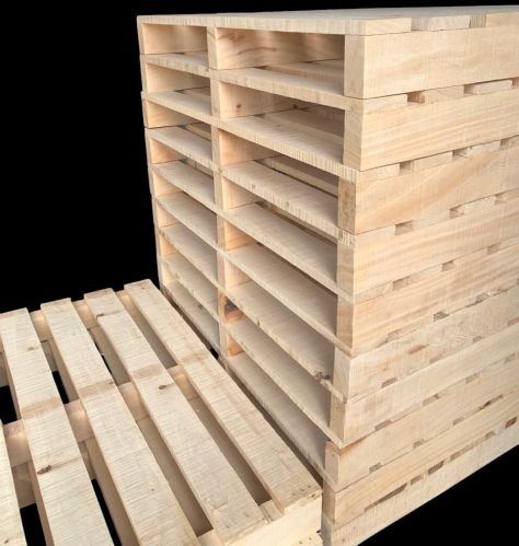 Industrial Wooden Pallet 1200X1000mm Single Faced