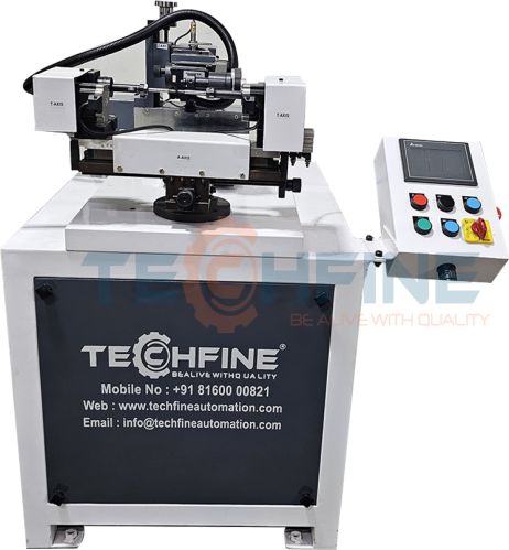 Techfine Automation Servo Motor 5 Axis Slash Ball Faceting Machine