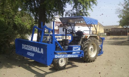 Dozerwala Mild Steel Front Dozer, Color : Tractor Color
