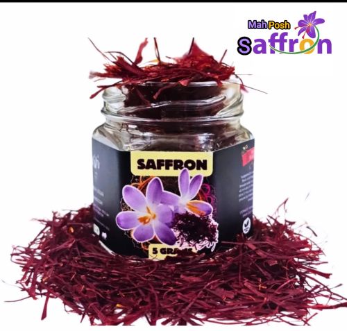 Natural Pure Saffron, Color : Red, Certification : FSSAI Certified