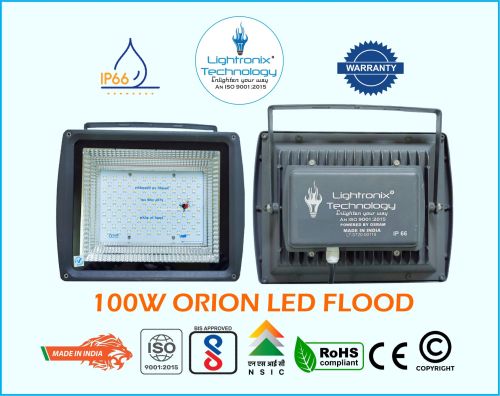 ALUMINIUM 50Hz 100W Lightronix Outdoor LED Flood Light