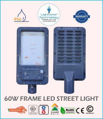 LIGHTRONIX TECHNOLOGY Electric Aluminium 60W LED Street Light