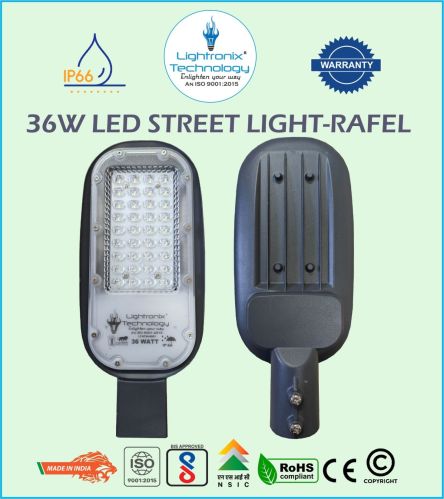 Aluminium LED Street Light, Color : White, Pure White, Warm White