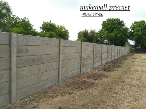 Reinforced Cement Concrete RCC Compound Wall, Packaging Type : Grey