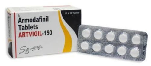 Artvigil 150 Mg Armodafinil Tablets, Packaging Type : Box