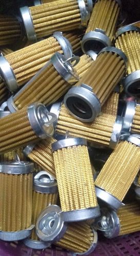 Brass Three Wheeler Oil Filter, Color : Yellow 43mm