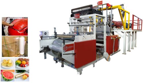 2 Layer PE Cast Stretch Film Machine with Surface Roll Winder