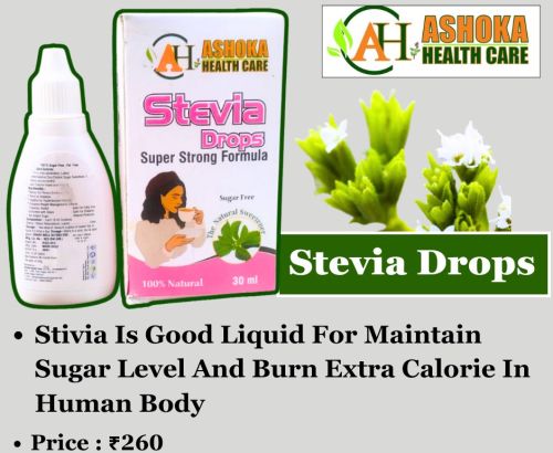 Stevia Drop, Certification : FSSAI, Packaging Size : 30 Ml