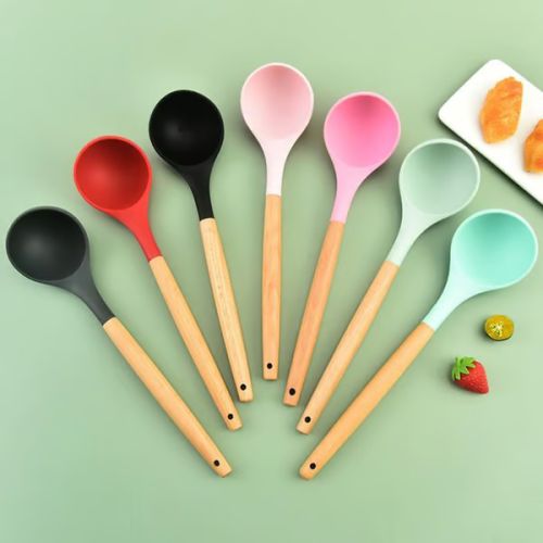 Tallin Sales Silicone Spatulas, Color : Multicolor