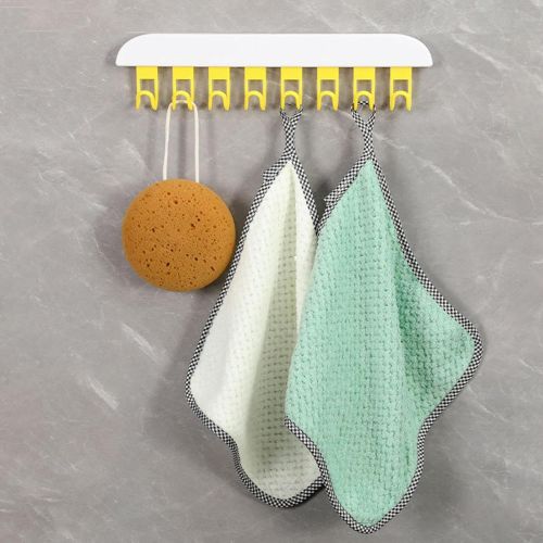 Tallin Sales Plastic Plain Wall Hooks Hanger Modern