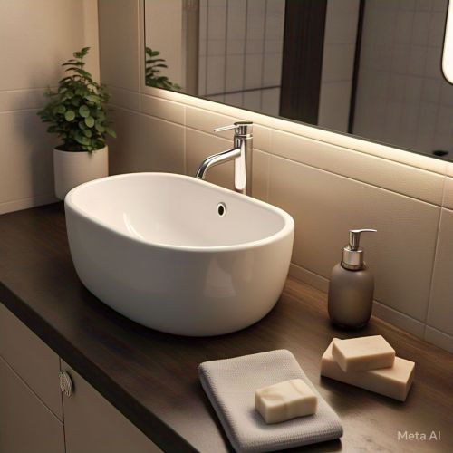 Enamel Ceramic Sanitarywares, Shape : Oval, Packaging Type : White