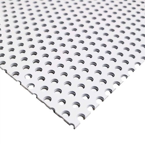 Polished Stainless Steel Perforated Sheet, Color : Silver
