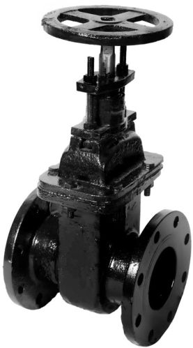 Cast Iron Sluice Valves, Color : Black for Water Fitting