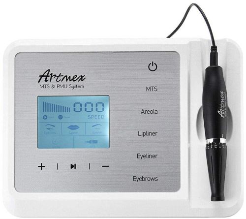Permanent Makeup Tattoo Machine - Artmex V9 PMU System for Eyebrow, Lip, and MTS Treatments