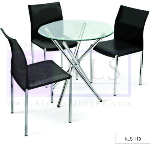 KLS 119 Cafe & Lounge Chair Table Set