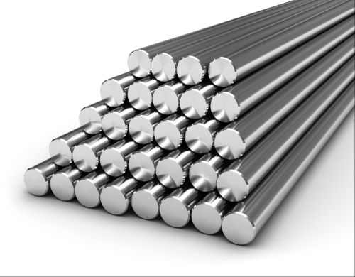 202-304-316 Non-Polished Stainless Steel Rods, Color : Silver