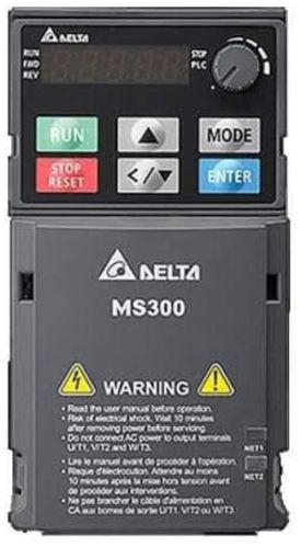 Delta VFD for Machine Motor