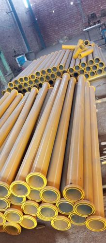 Metal Concrete Pump Spare Parts, Color : Yellow 3 Mtr