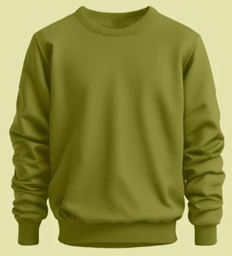 Men Oversized Sweatshirt in Bay Leaf