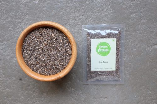 Chia Seeds — 50g, Color : Black Or White