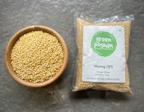 Moong Dal (Skinless) — 500g, Color : Yellow for Soups