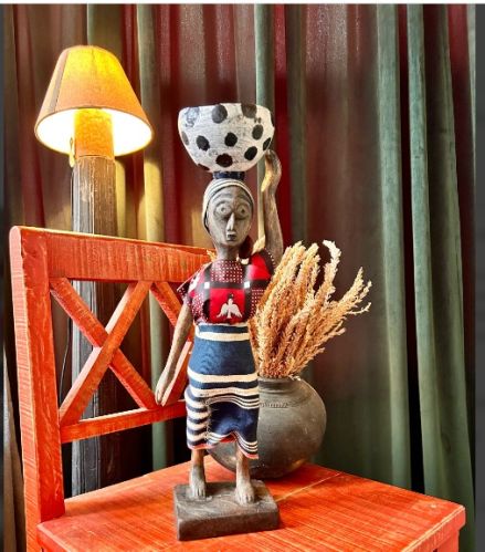 Unique African Handmade Doll For Home Decor