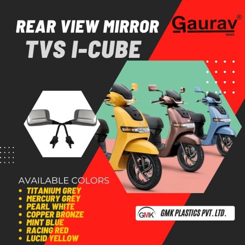 Tvs I Qube Rear View Mirror Assembly