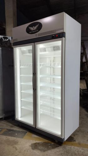 Miracolo Double Door Chiller, Color : White