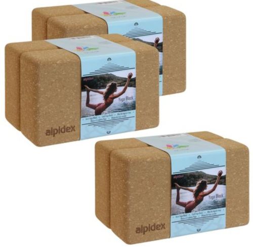 Yoga Cork Blocks 9x5x3 Inches