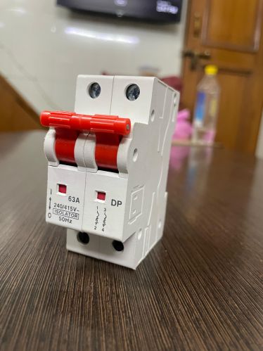 Plastic MCB Isolator, Color : White