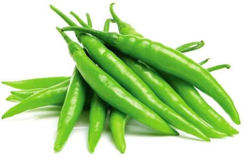 Fresh Green Chilli For Food, Pickles