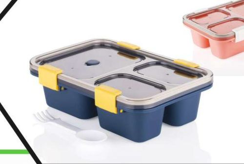 Tokyo Plastic Lunch Box, Color : Multicolor