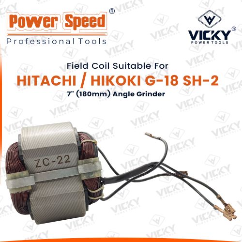 Hitachi / Hikoki G-18 SH-2 Field Coil By PowerSpeed