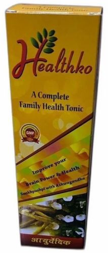 Ayurvedic Healthko Brain Power Tonic, Packaging Type : Box