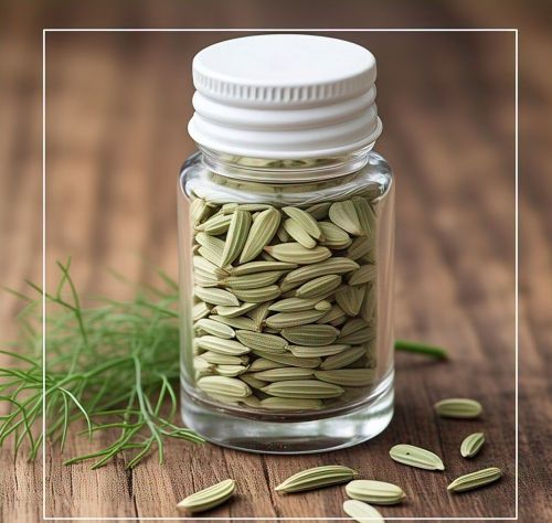 Fennel Seeds, Color : Greenish-brown for Cooking, Baking